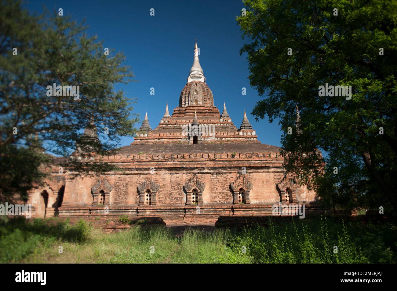 Myanmar, Myanmar de l'Ouest, Bagan, temple de Nagayon Banque D'Images