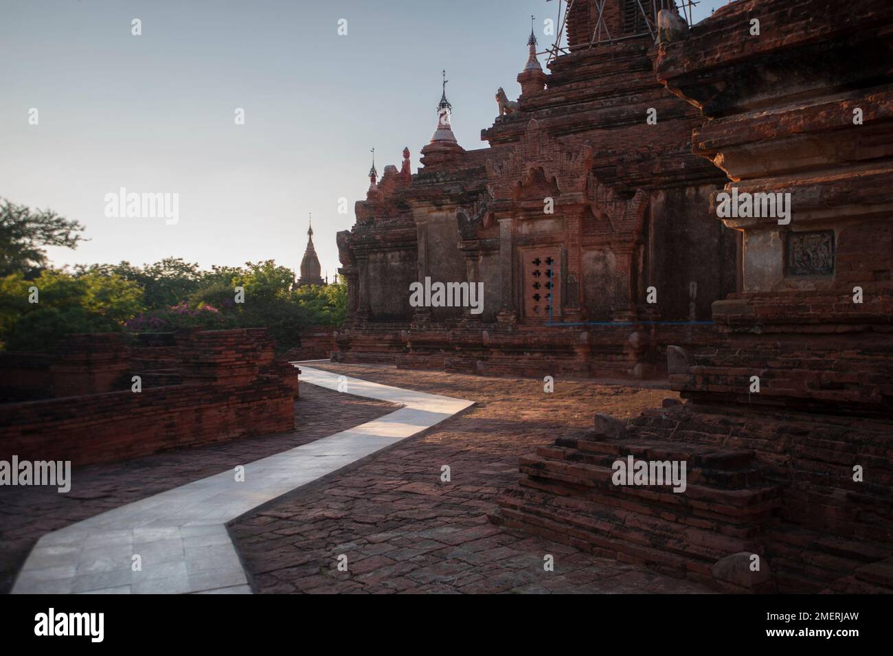 Myanmar, Birmanie occidentale, Bagan, Dhammayazika Banque D'Images