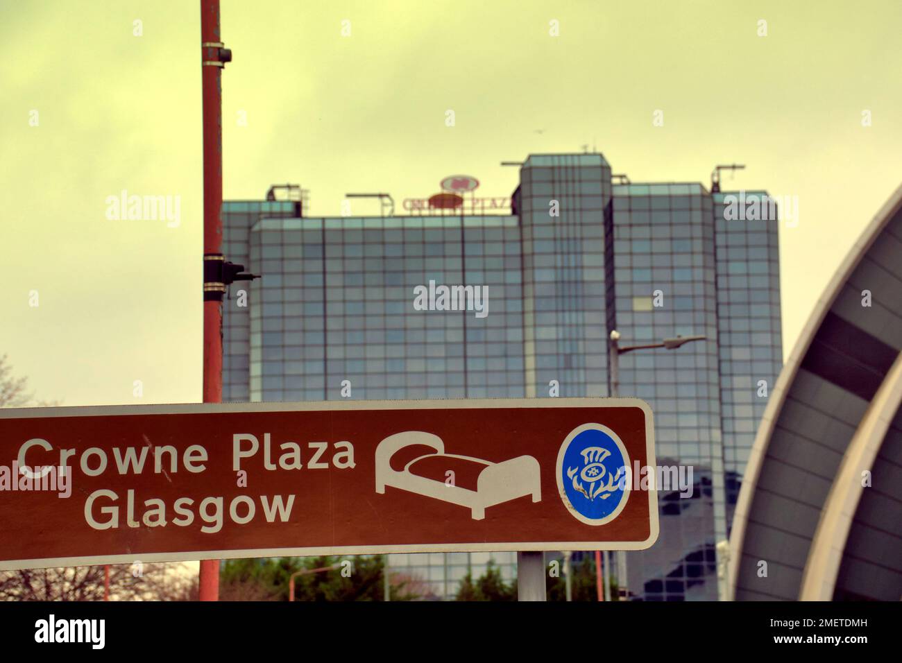 Crowne Plaza Glasgow, an IHG Hotel Congress Rd, Glasgow G3 8QT Banque D'Images