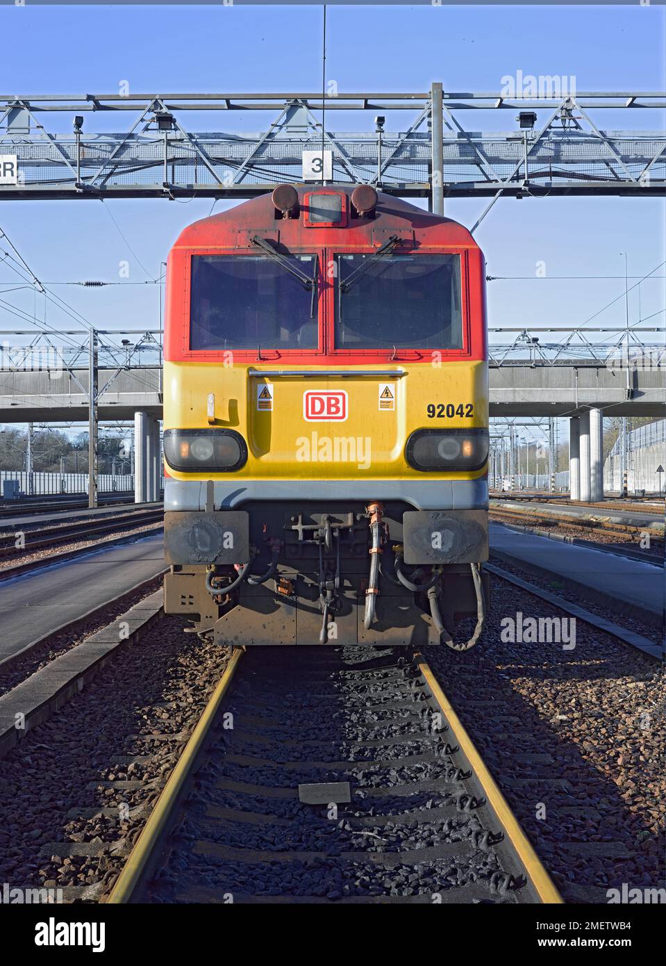 DB Schenker Diesel Banque D'Images