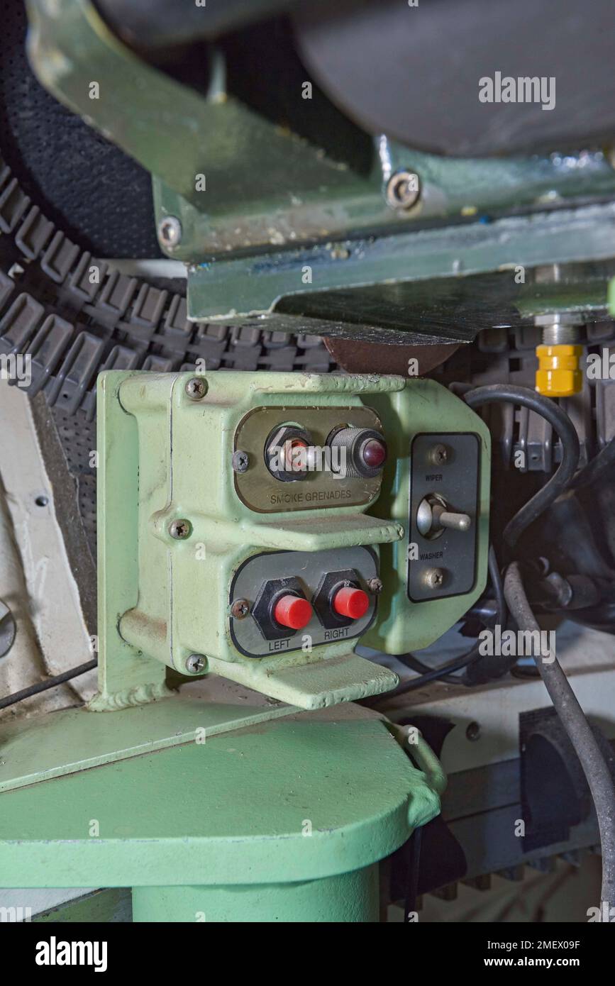 Cougar, commandes de grenade à fumée Banque D'Images