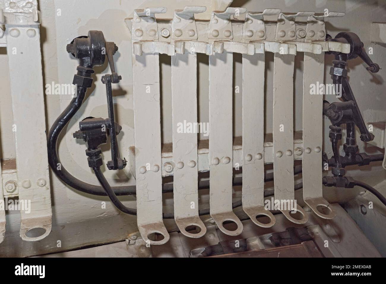 Vickers Medium Mark I, porte-coques Banque D'Images
