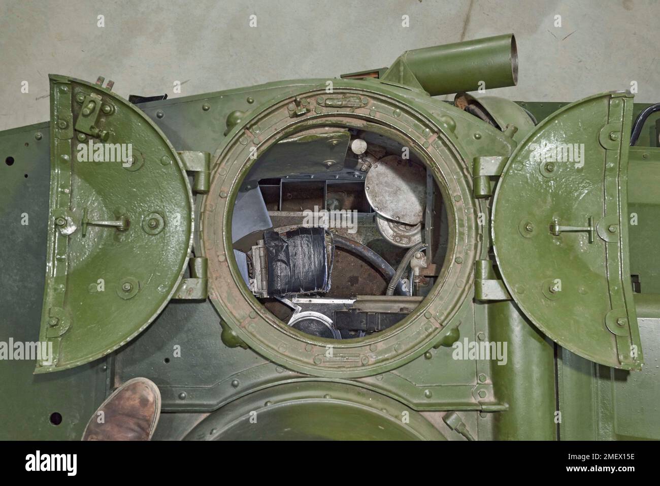 Vickers Light Mark VIB Banque D'Images