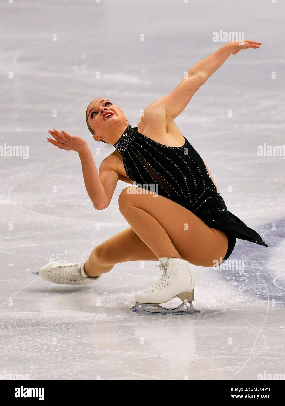 Loena HENDRICKX, Belgique, lors du Ladies Free Skating, au Grand Prix de  patinage artistique de l'UIP - Gran Premio d'Italia, à Palavela, le 6  novembre 2021 à Turin, Italie.Credit: Raniero Corbelletti/AFLO/Alay Live
