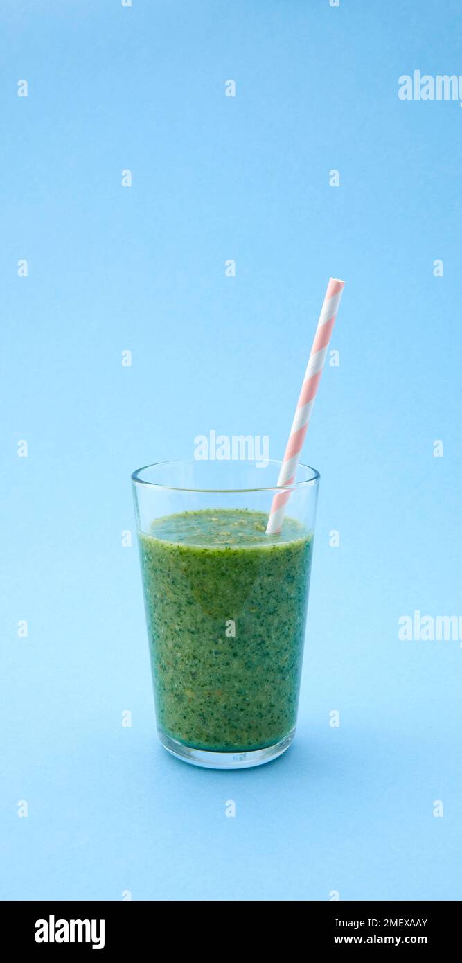 Smoothie aux fruits - déesse verte Banque D'Images