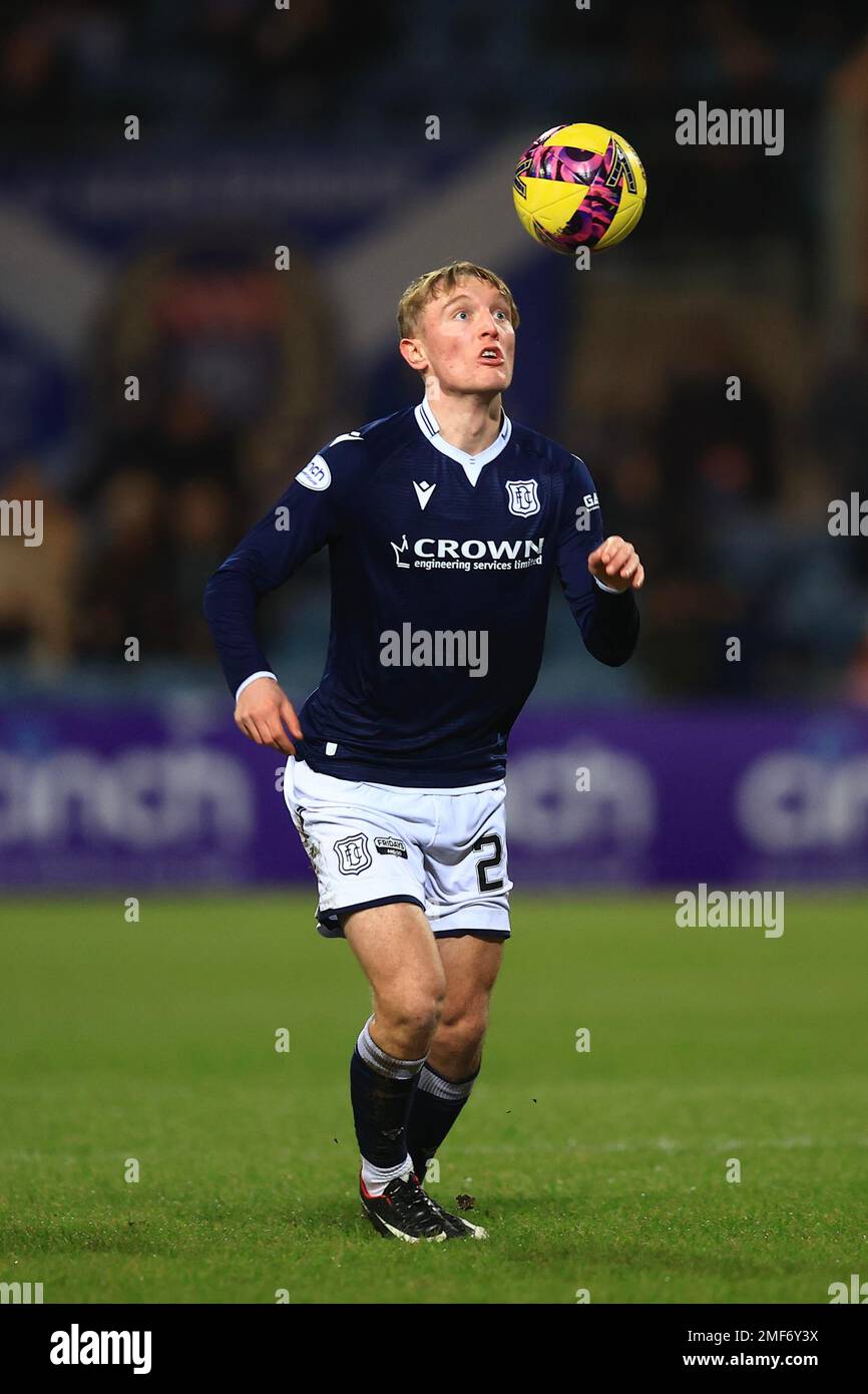 Dundee, Écosse, Royaume-Uni. 24th janvier 2023 ; Dens Park, Dundee, Écosse : SPFL Trust football, Dundee versus Dunfermline Athletic ; crédit Max Anderson de Dundee : action plus Sports Images/Alay Live News Banque D'Images