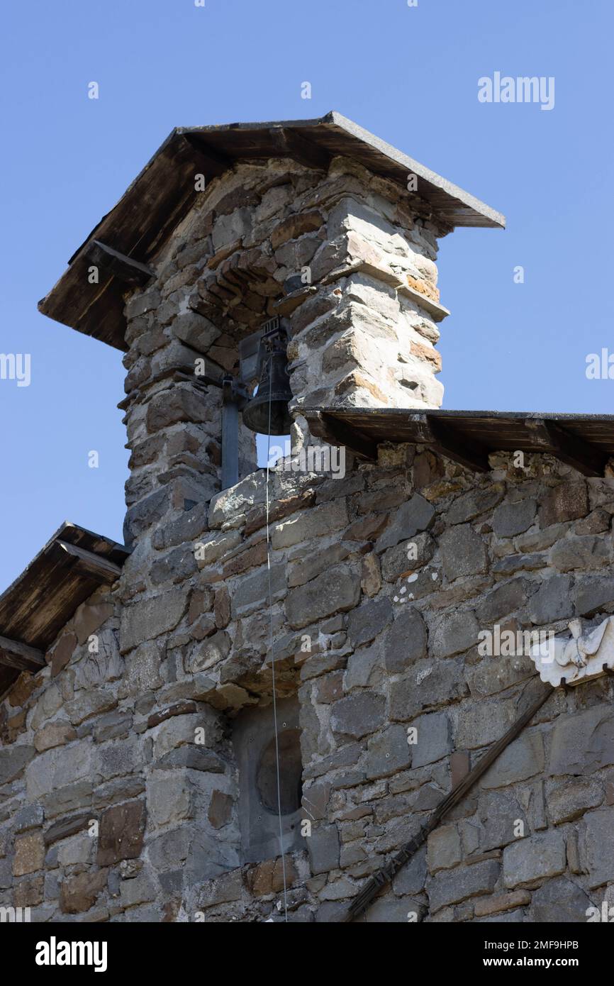 Collines autour de l'église de la Madonna dell'Orsaro. Photo de haute qualité Banque D'Images
