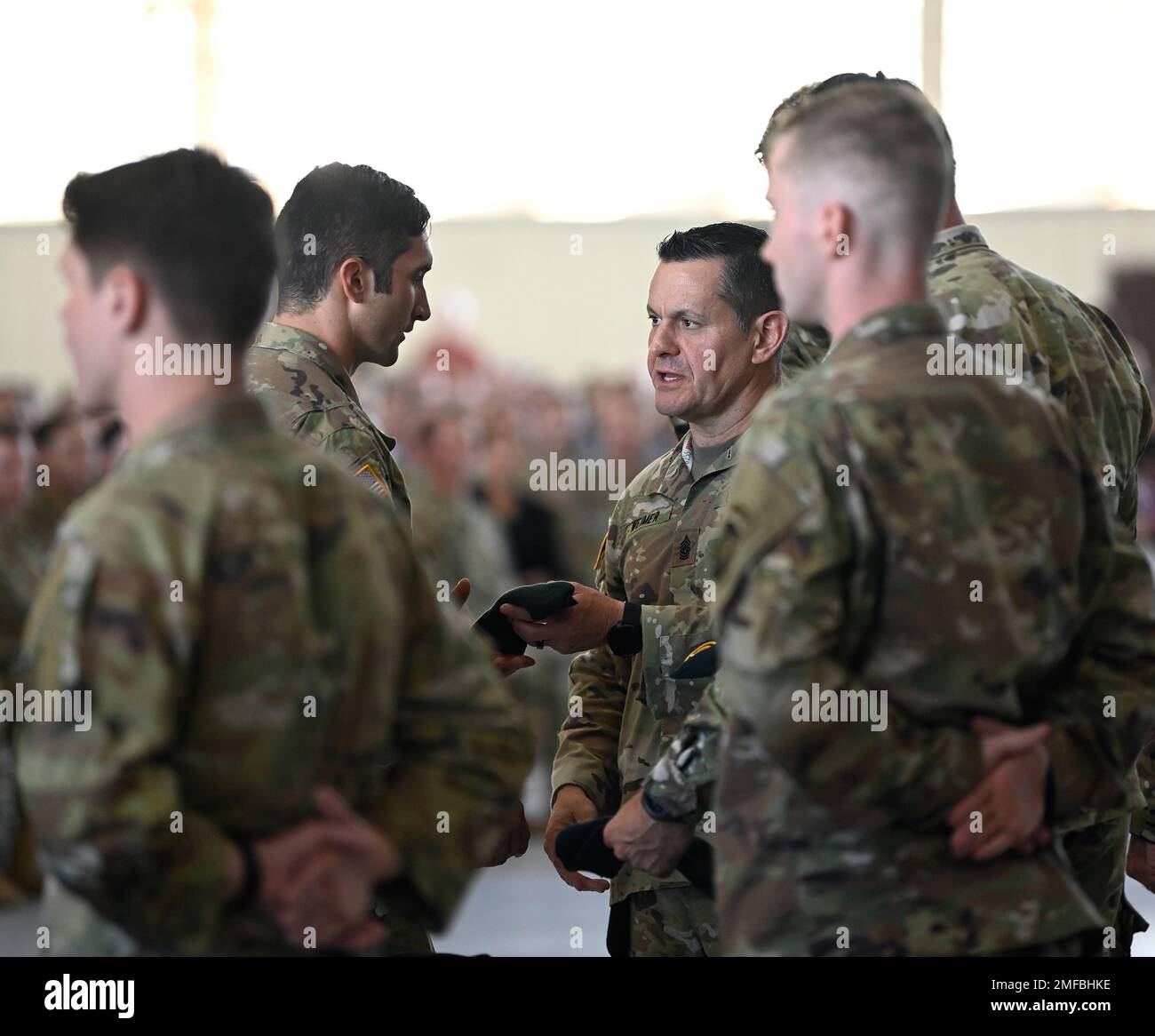 Sergent de commandement, major Michael R. Weimer, sergent de ...