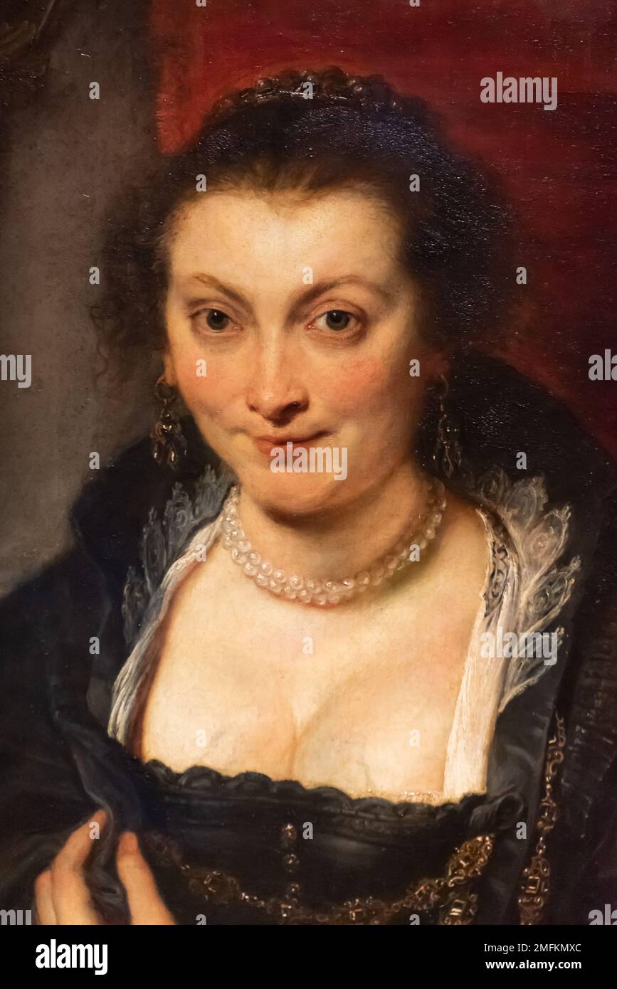 Portrait de la Renaissance d'une noble mûre Banque D'Images