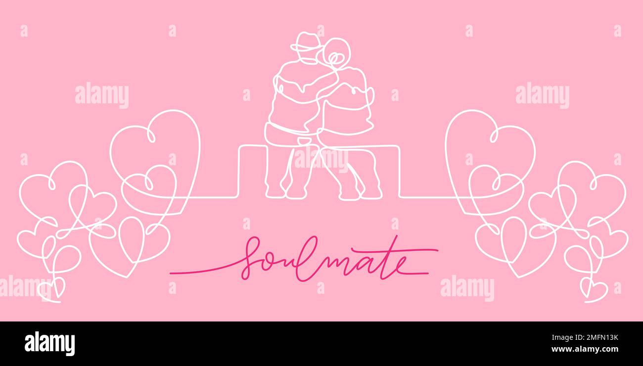 Soulmate vector vectors Banque de photographies et d’images à haute ...