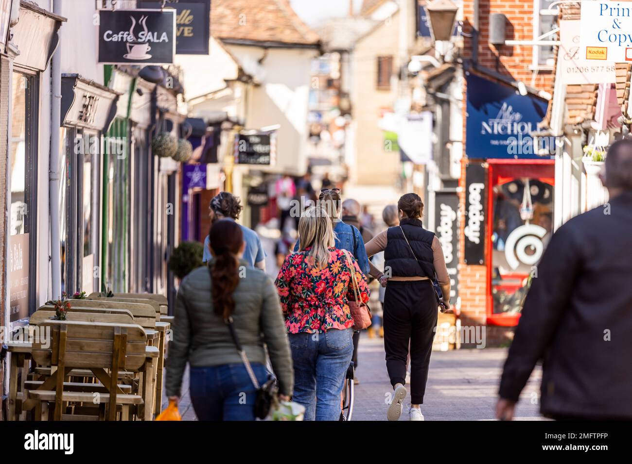 Colchster, Essex, Photographie locale Banque D'Images