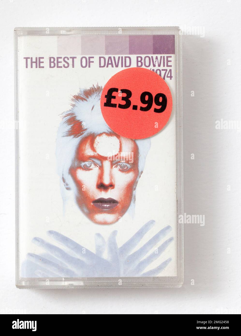 The Best of David Bowie Music cassette Banque D'Images