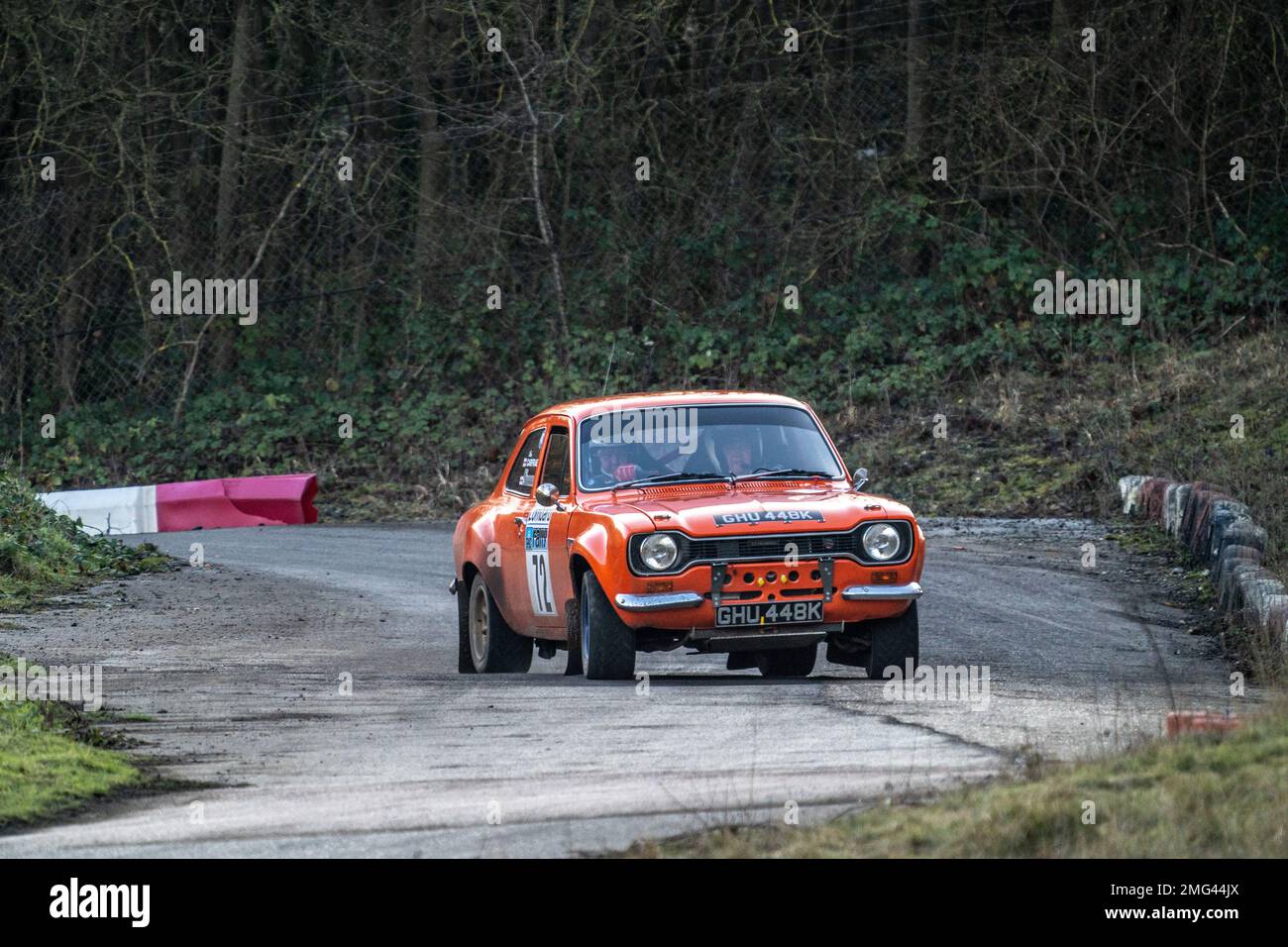 MGJ Engineering circuit Rally Brands Hatch janvier 2023 Banque D'Images