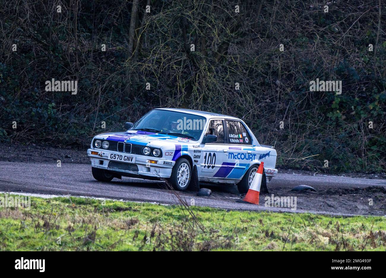 Trappe des marques de rallye circuit Banque de photographies et d ...