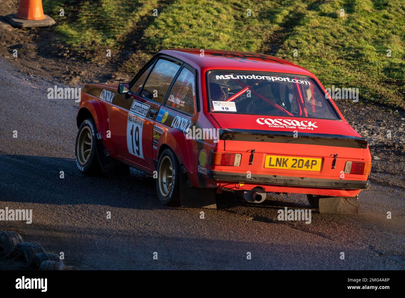 MGJ Engineering circuit Rally Brands Hatch janvier 2023 Banque D'Images