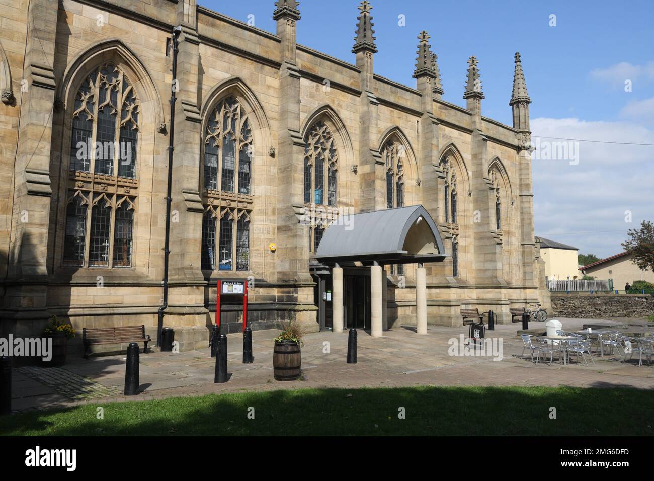 Eglise St Marys et centre communautaire, Bramall Lane Sheffield, Angleterre Banque D'Images