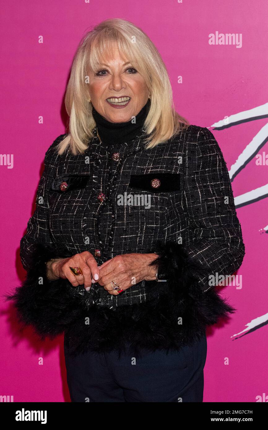 Londres, Royaume-Uni. 25 janvier 2023. Elaine Paige participe à la soirée presse pour Dirty Dancing – The Classic Story on Stage. Le spectacle revient à la capitale du Dominion Theatre du West End jusqu’au 29th avril. Credit: Stephen Chung / EMPICS / Alamy Live News Banque D'Images