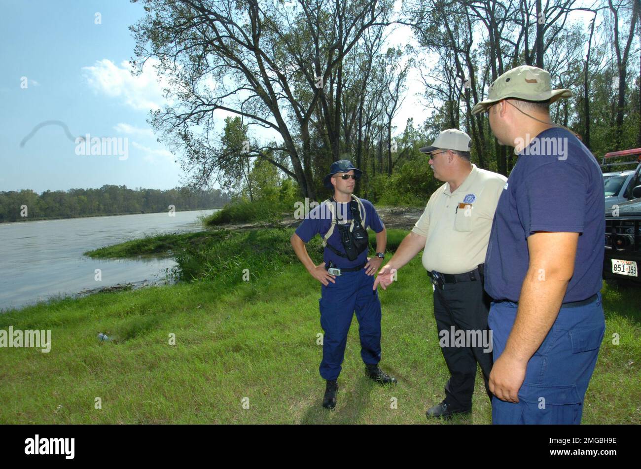 Groupe de travail conjoint - 26-HK-161-43. Groupe de travail conjoint. Ouragan Katrina Banque D'Images