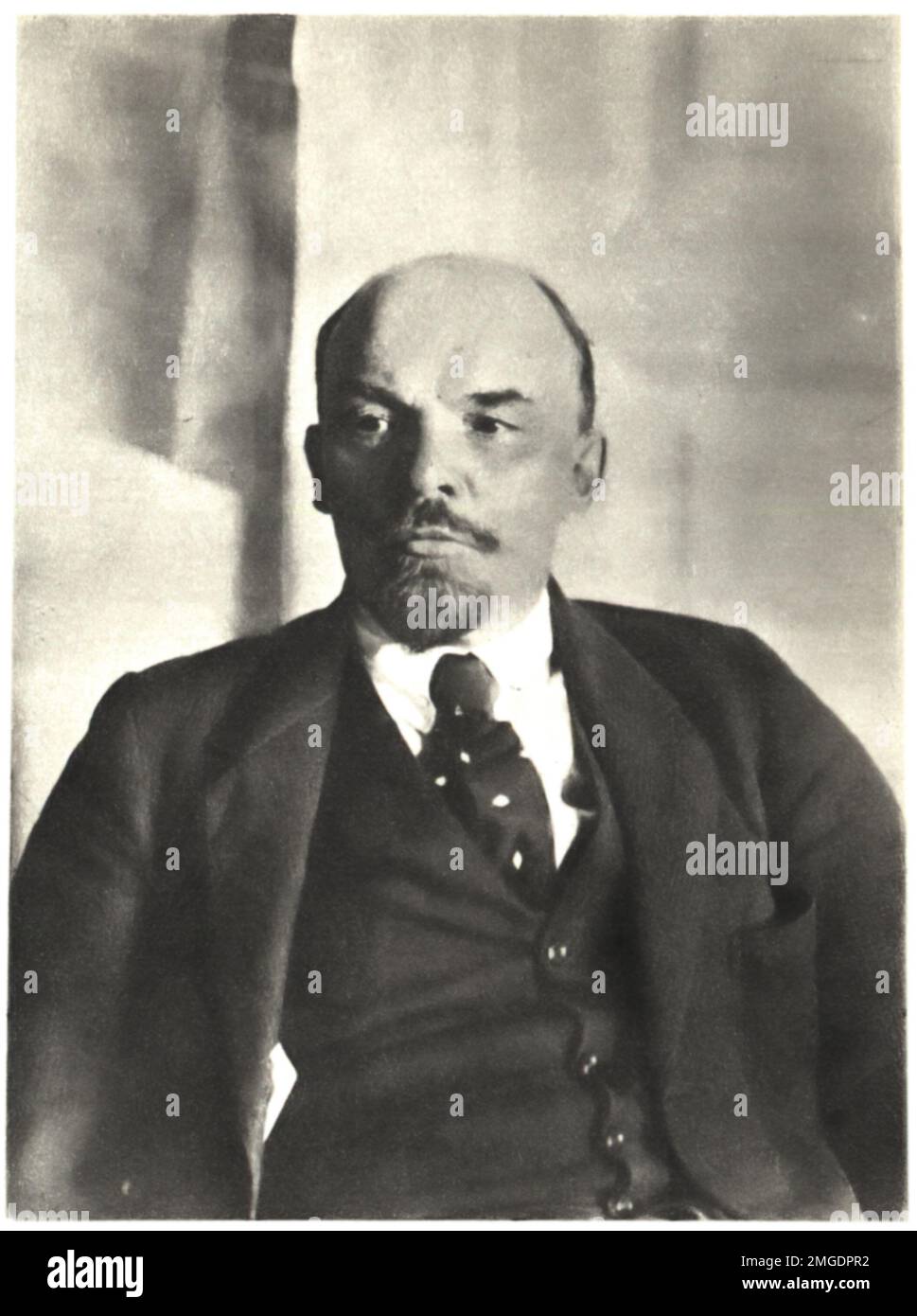 Portrait de Vladimir Ilich Lénine, premier dirigeant de l'URSS Banque D'Images