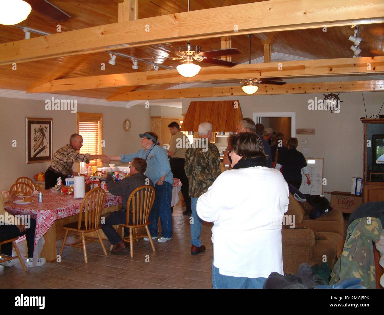 Matériel du Vice-amiral Allen - Pilottown - 26-HK-373-23. Ouragan Katrina Banque D'Images