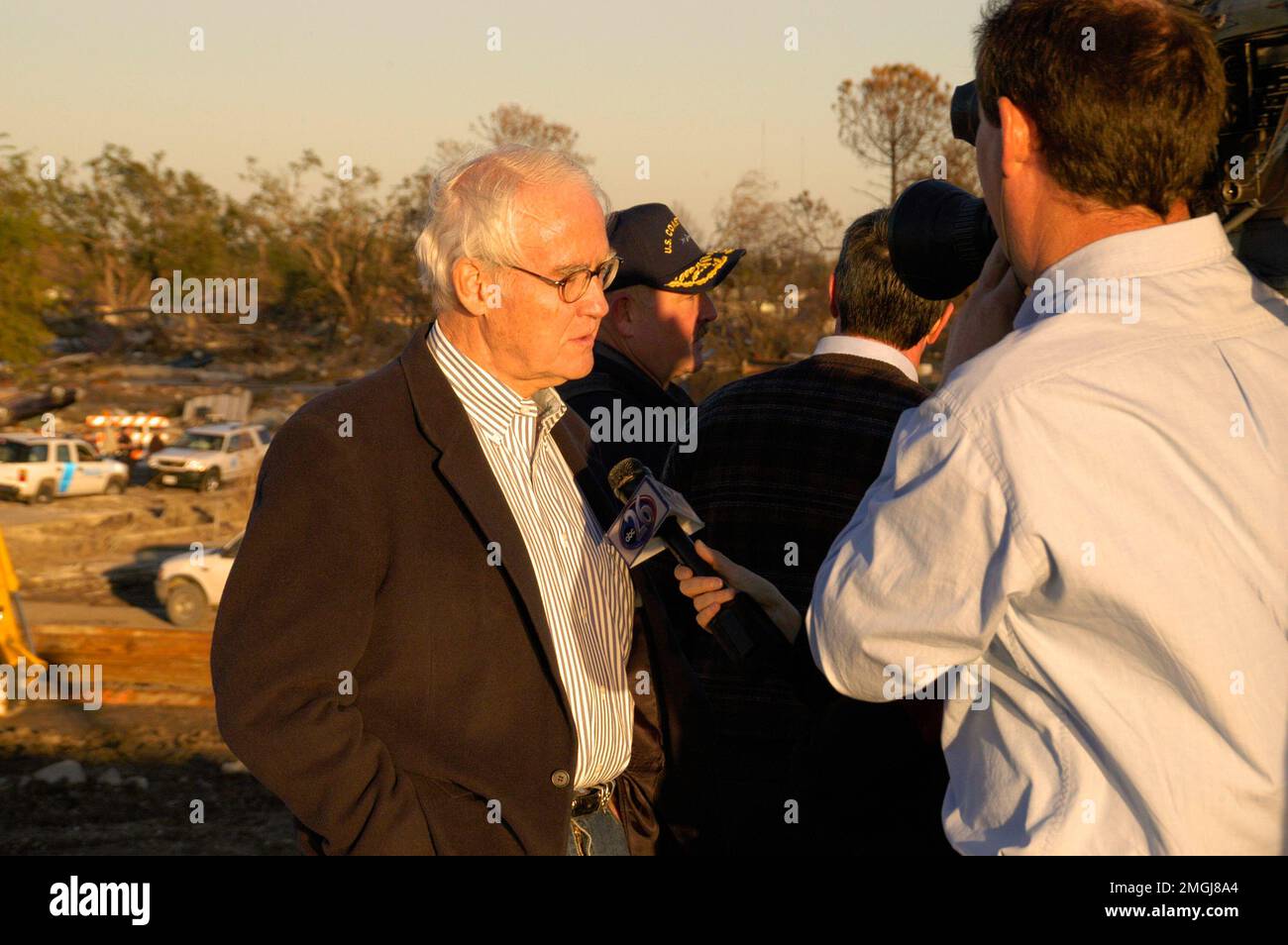 Matériel du Vice-amiral Allen - VIP Tours - 26-HK-375-60. Ouragan Katrina Banque D'Images