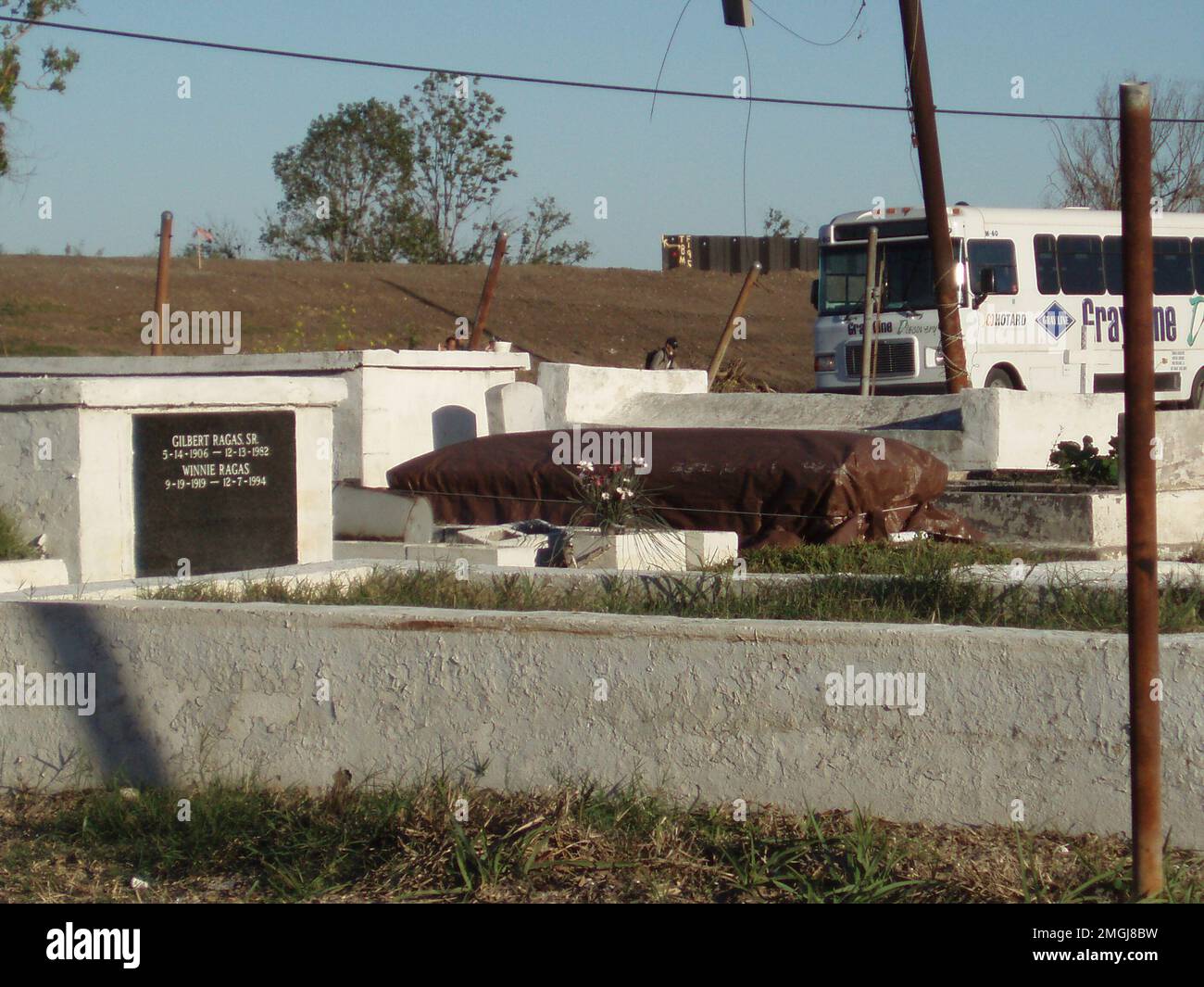 Matériel du Vice-amiral Allen - Post-Katrina - 26-HK-374-174. Ouragan Katrina Banque D'Images