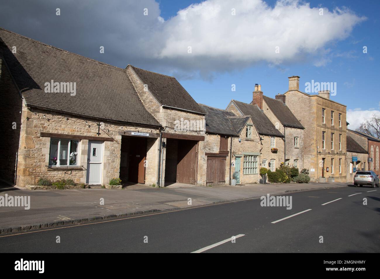 Vues de Stow on the Wold à Gloucestershire au Royaume-Uni Banque D'Images