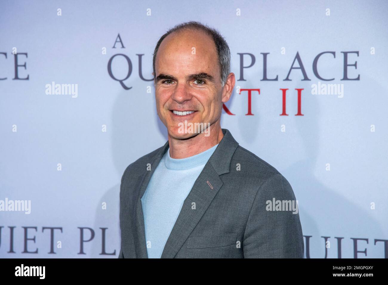 Michael Kelly attends the world premiere of Paramount Pictures' "A Quiet Place Part II" at Jazz at Lincoln Center's Frederick P. Rose Hall on Sunday, March 8, 2020, in New York. (Photo by Charles Sykes/Invision/AP) Banque D'Images