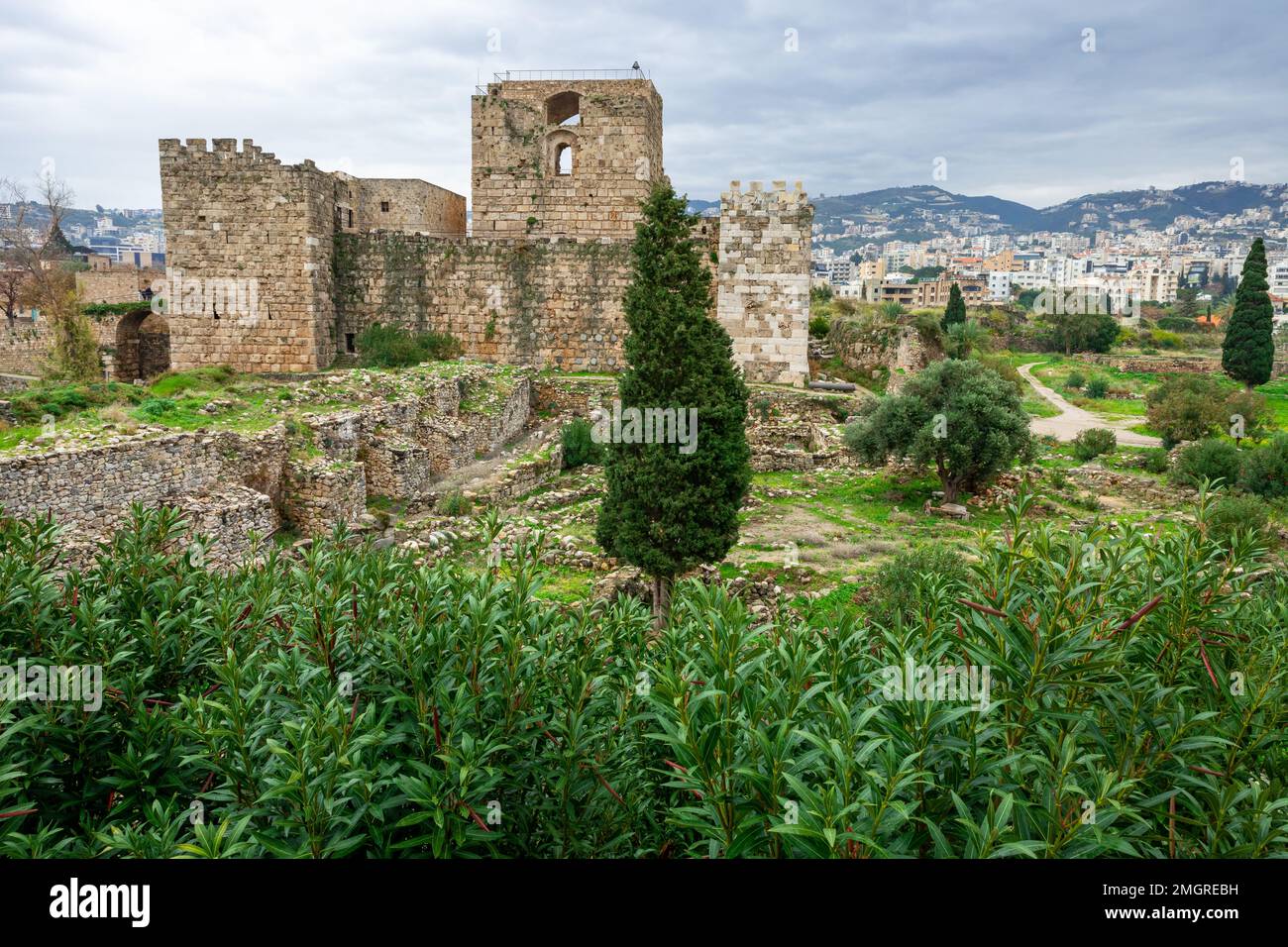 Byblos castle Banque de photographies et d’images à haute résolution ...