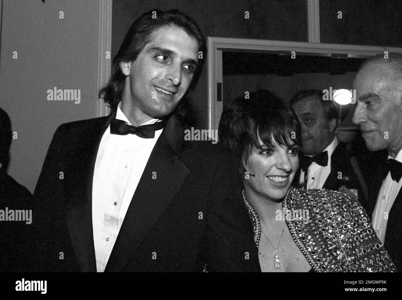 Liza Minnelli et Mark Gero Circa années 80 crédit Ralph Dominguez/MediaPunch Photo Stock Alamy