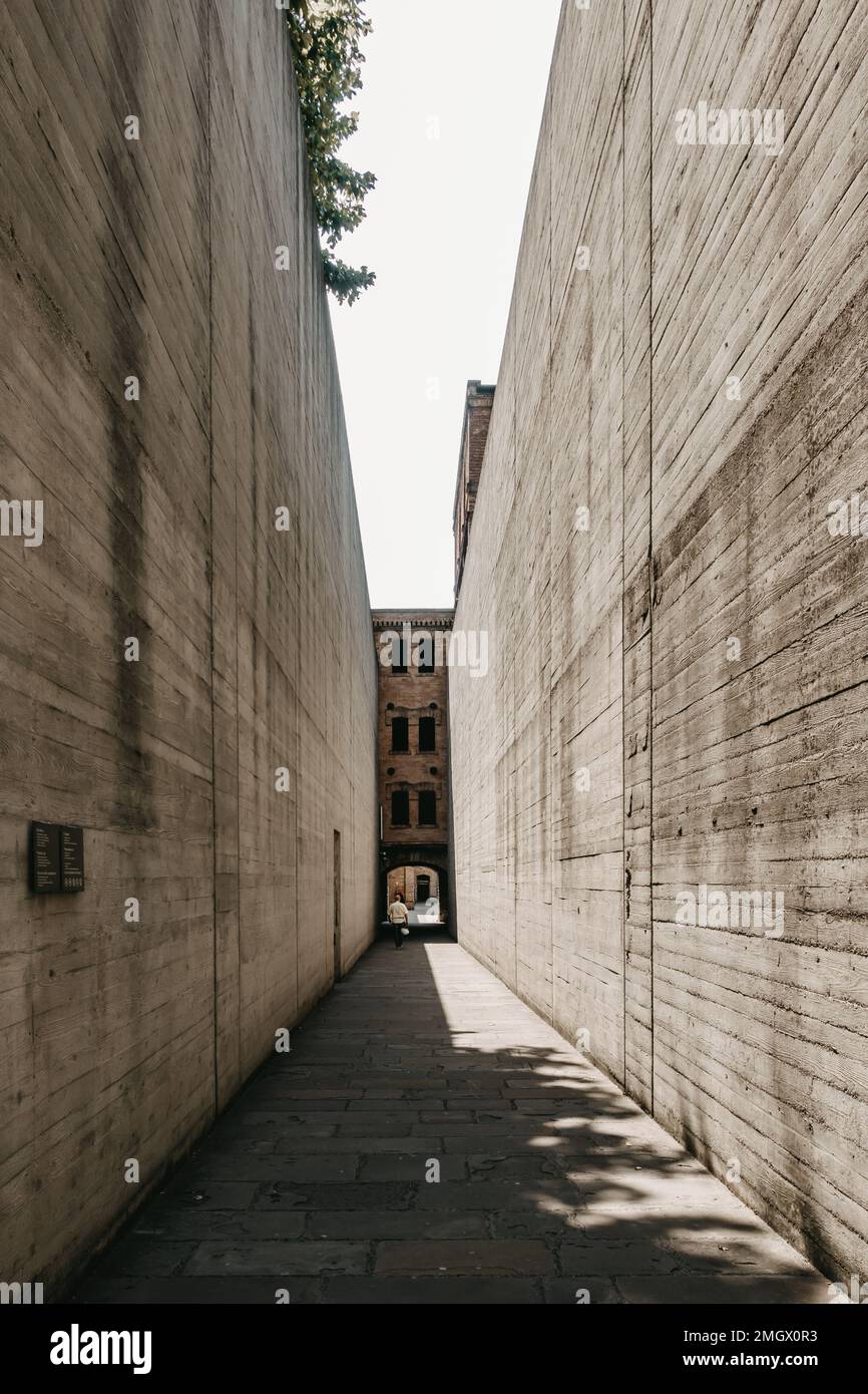 Camp d'extermination de la Risiera di San Sabba. Trieste. Italie. Un ancien camp de concentration nazi. Jour du souvenir. Banque D'Images