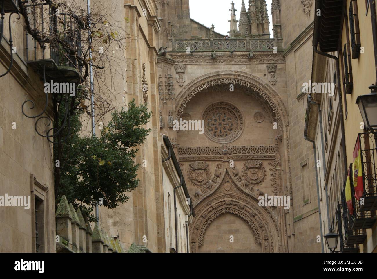 ARCHITECTURE DE SALAMANQUE. ESPAGNE Banque D'Images