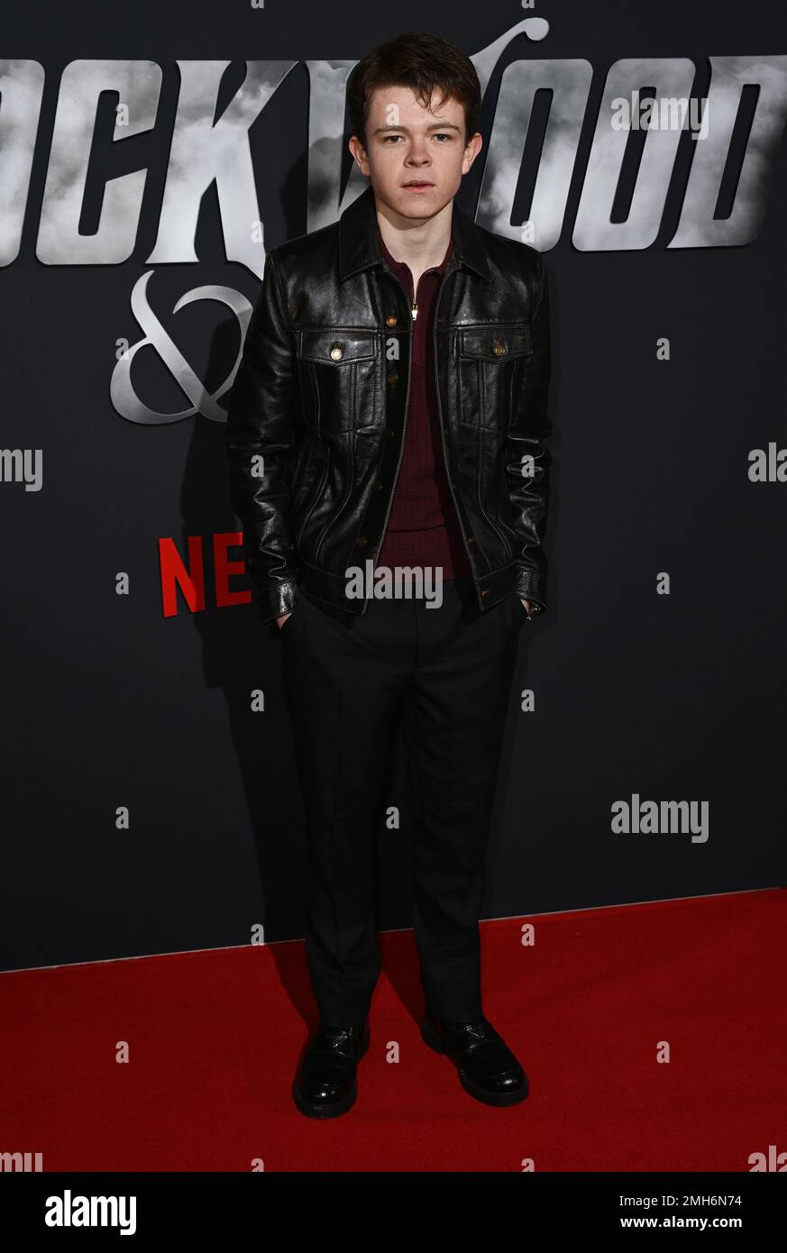 26 janvier 2023, Londres, Royaume-Uni. Paddy Holland arrive sur un écran spécial de la série Netflix Lockwood & Co, The Courthouse Hotel, Londres. Crédit : Doug Peters/EMPICS/Alamy Live News Banque D'Images