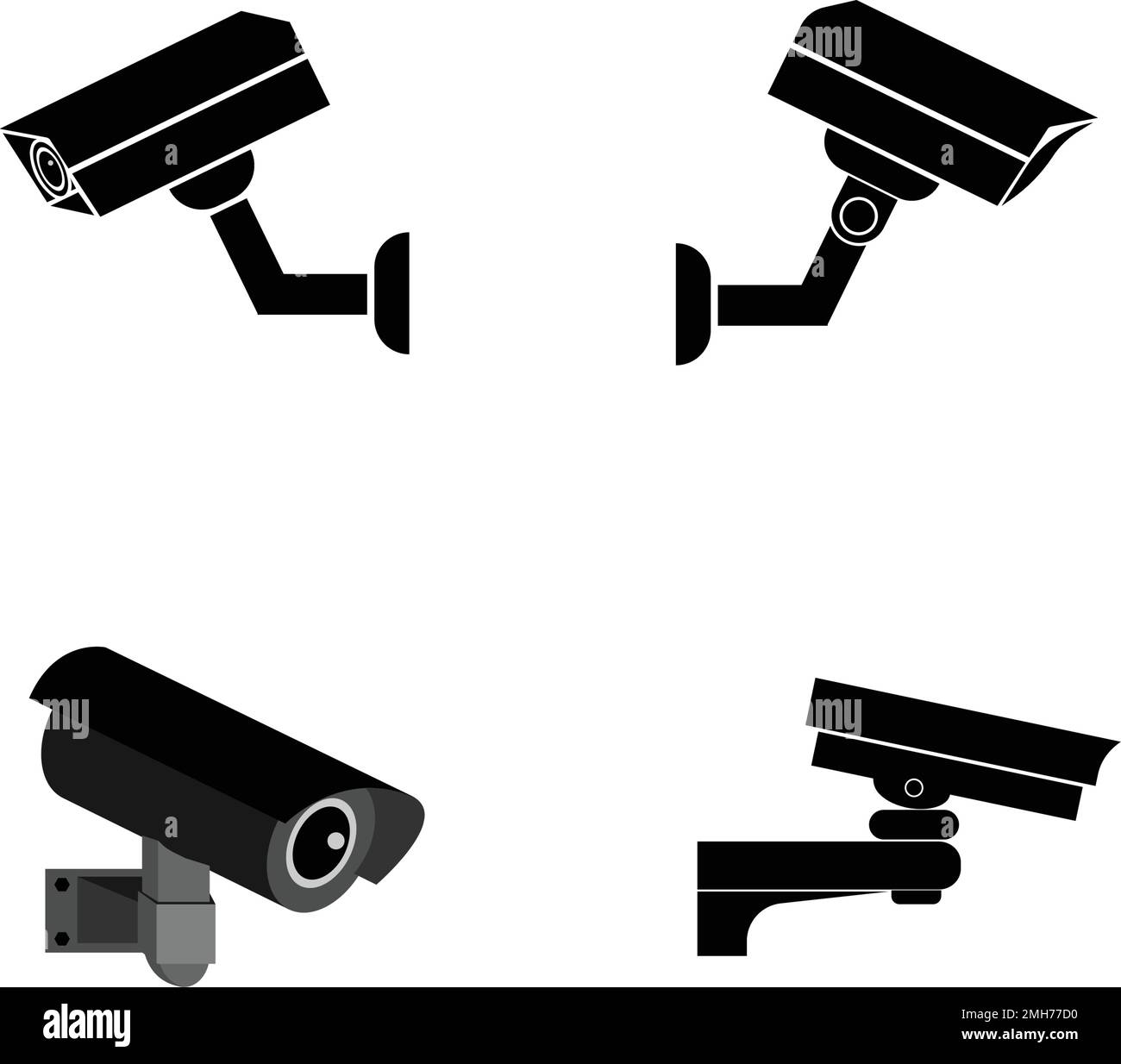 Logo CCTV Illustration de Vecteur