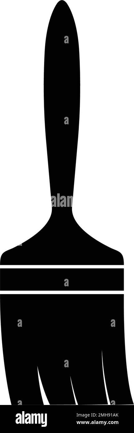 illustration du logo de l'outil pinceau Illustration de Vecteur