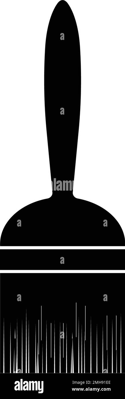 illustration du logo de l'outil pinceau Illustration de Vecteur