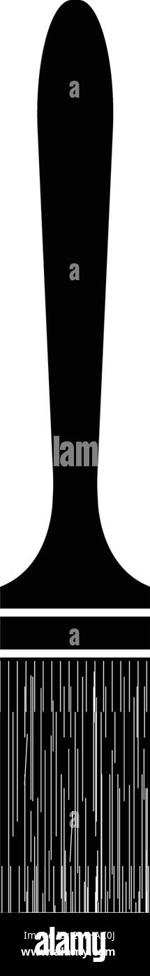illustration du logo de l'outil pinceau Illustration de Vecteur