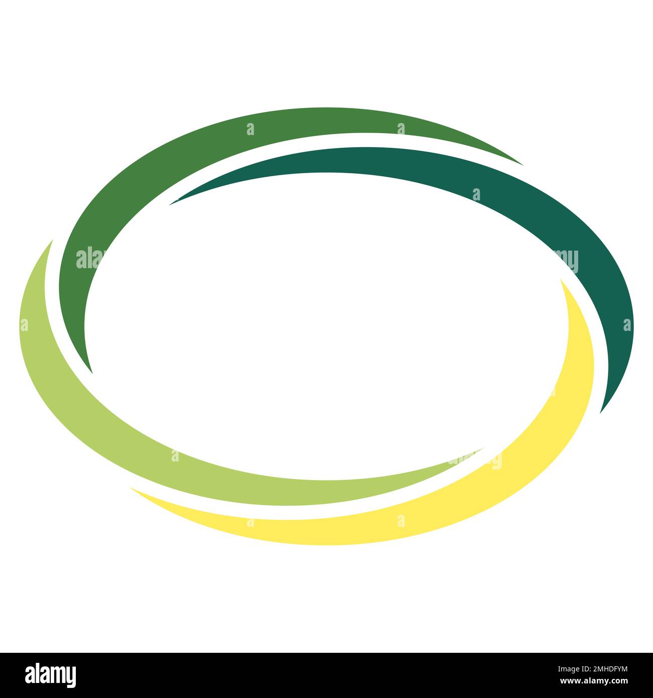 Logo feuille nature vie, fleur vert arbre, écologie spa ECO Illustration de Vecteur