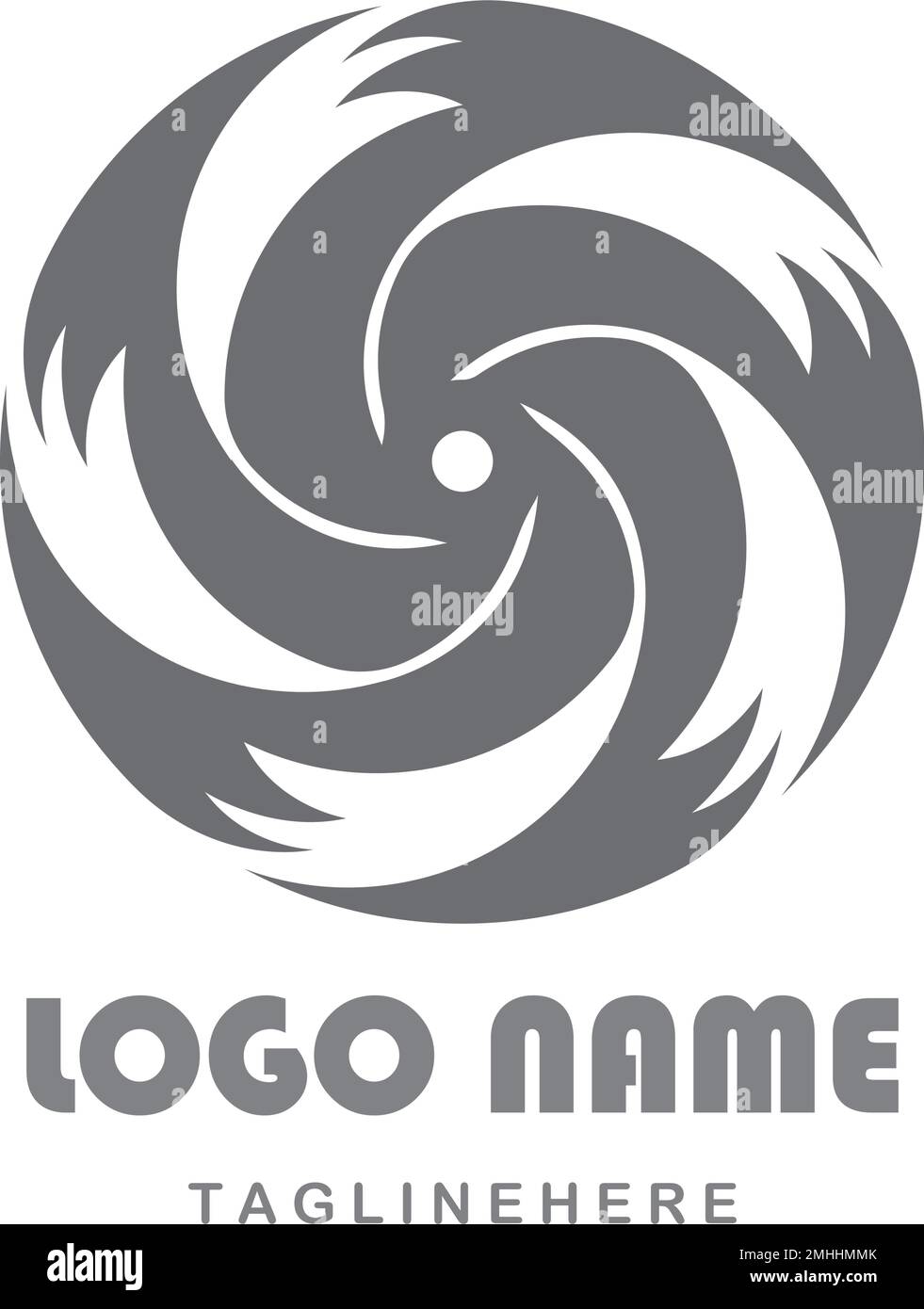 logo storm. Signes et symboles de sinistre pour les éléments de conception, les logos d'entreprise, les fondations, les sites Web et les applications Illustration de Vecteur