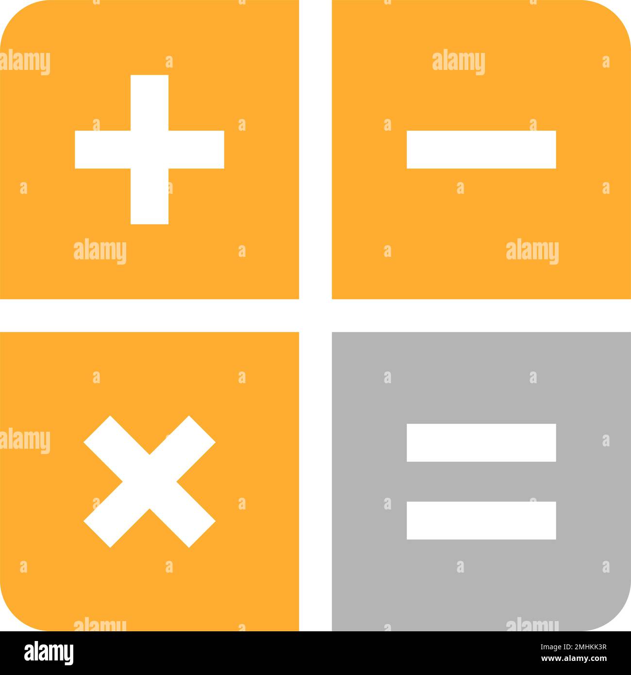 Icône calcul. Finances et comptabilité. Vecteur modifiable. Illustration de Vecteur