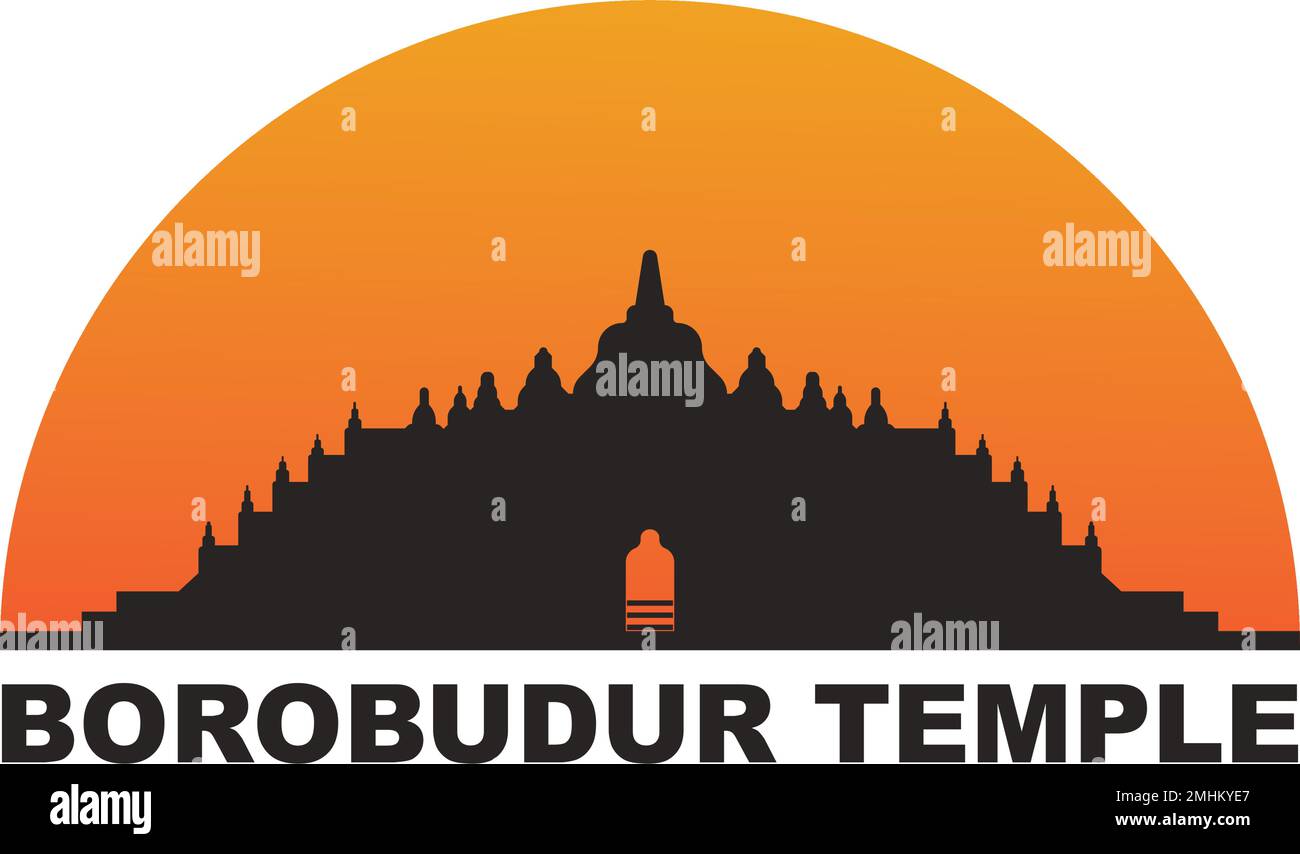 Logo Temple représentant une icône d'illustration vectorielle. Illustration de Vecteur