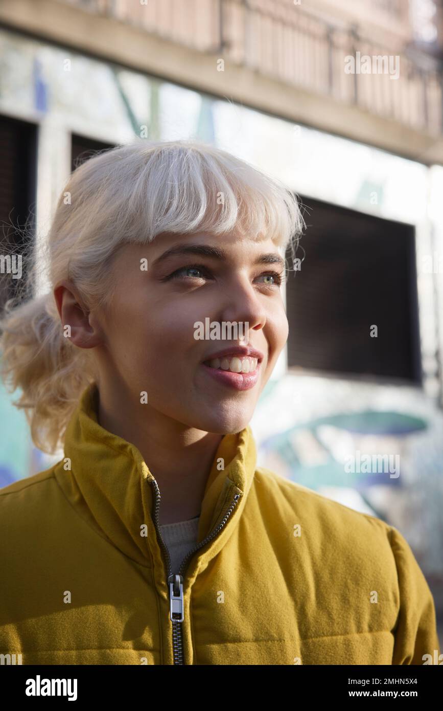 Smiling woman Banque D'Images