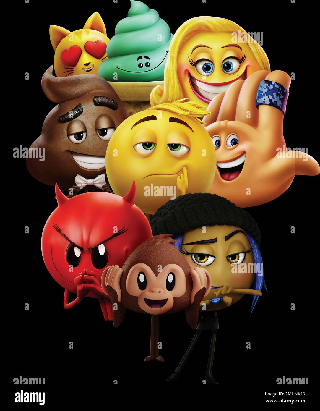 LE FILM EMOJI (2017), réalisé par ANTHONY LEONDIS. Crédit: ANIMATION / Album PHOTOS SONY Banque D'Images