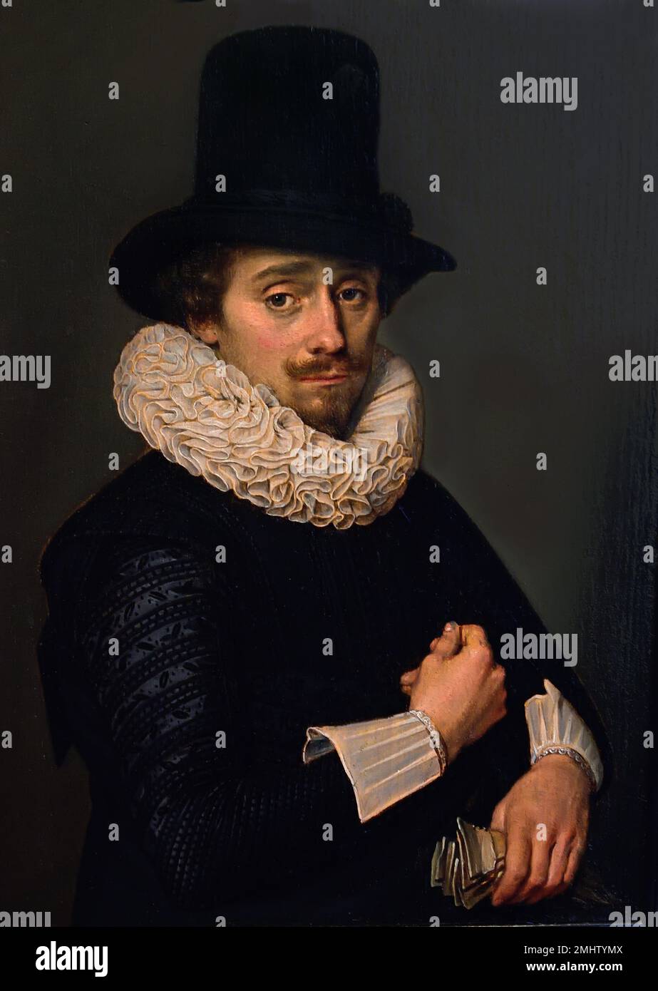 Self Portrait 1615 Adriaen van der Venne 1589-1662 Néerlandais pays-Bas Banque D'Images