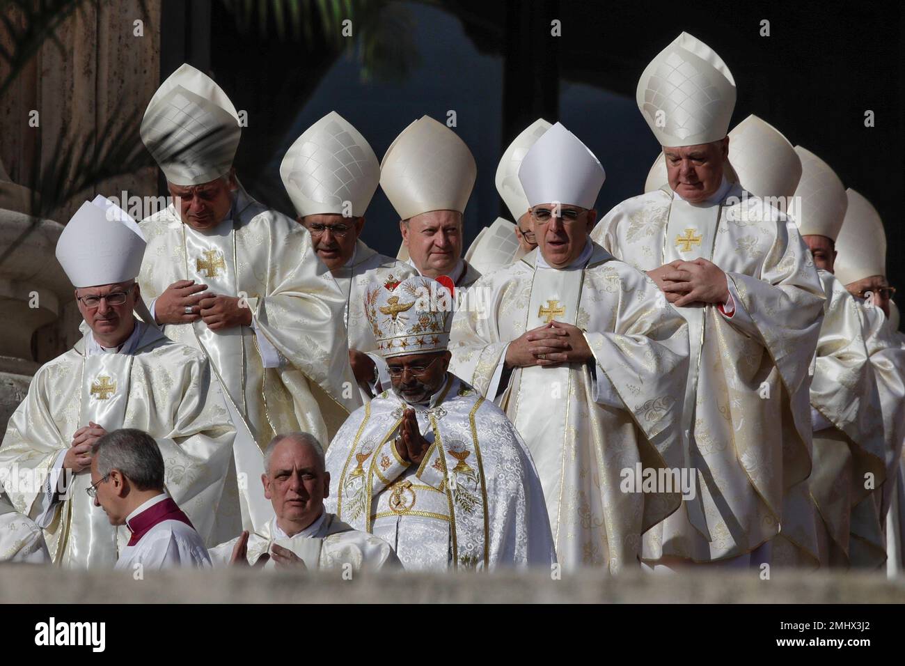 Prelates Attend A Canonization Mass In St Peter s Square At The prelates-attend-a-canonization-mass-in-st-peter-s-square-at-the
