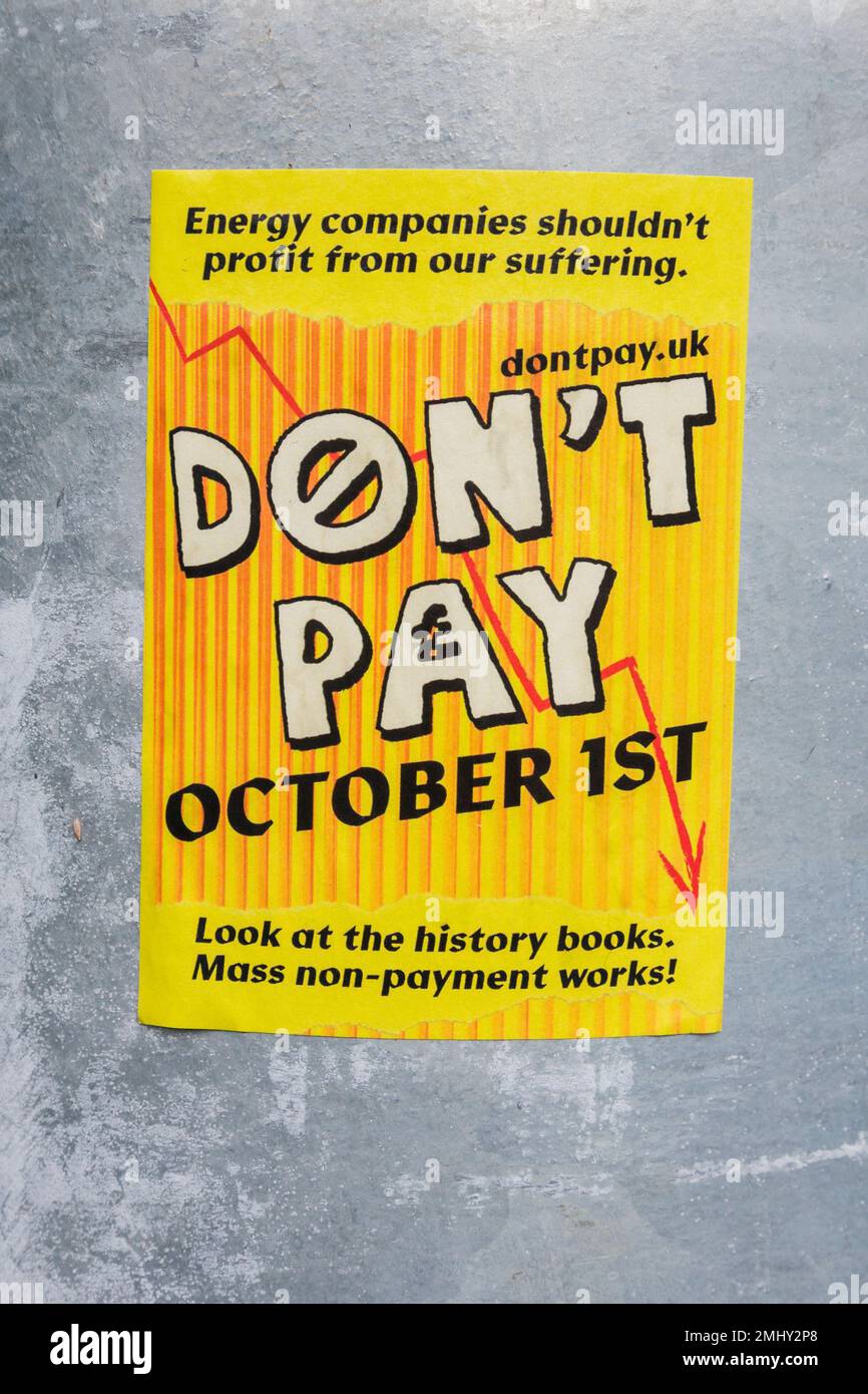 Ne payez pas 1 octobre, Glasgow, Écosse, Europe Banque D'Images