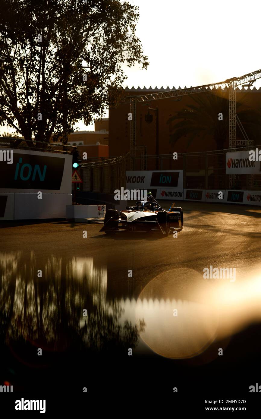 Jean-Eric Vergne, DS Penske, DS E-tense FE23Qualifying pendant la Formule E Round 2 - E-Prix de Diriyah à Diriyah, Arabie Saoudite. , . (Photo de Sam Bloxham/Motorsport Images/Sipa USA) crédit: SIPA USA/Alay Live News Banque D'Images