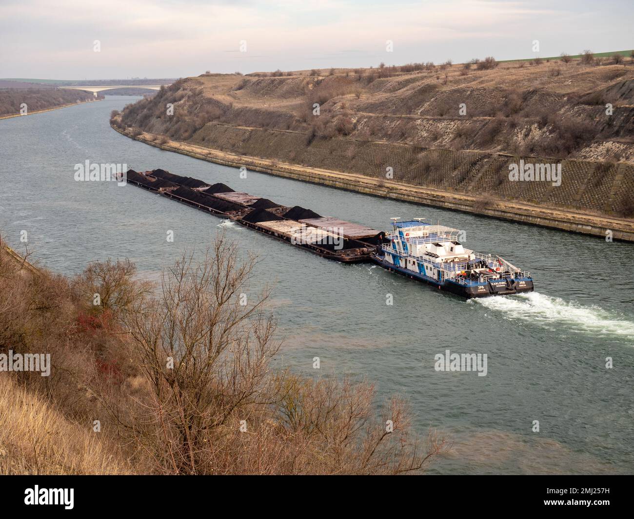 Canal de la mer noire danube Banque de photographies et d’images à