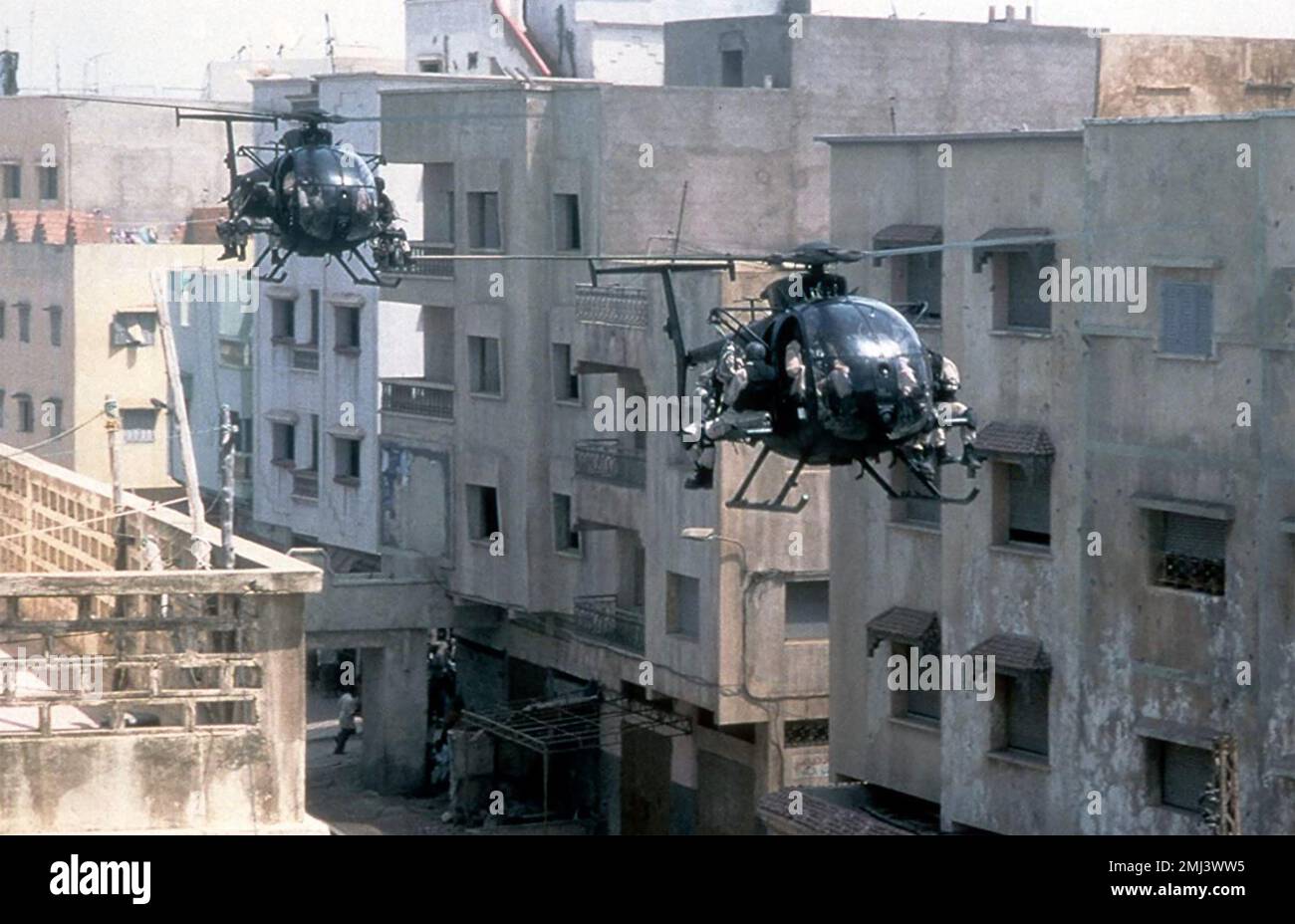 BLACK HAWK DOWN 2001 Sony Pictures sortie du film Banque D'Images