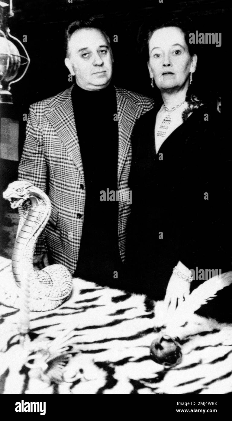 Ed and Lorraine Warren of Monroe, Conn., selfprofessed demonologists